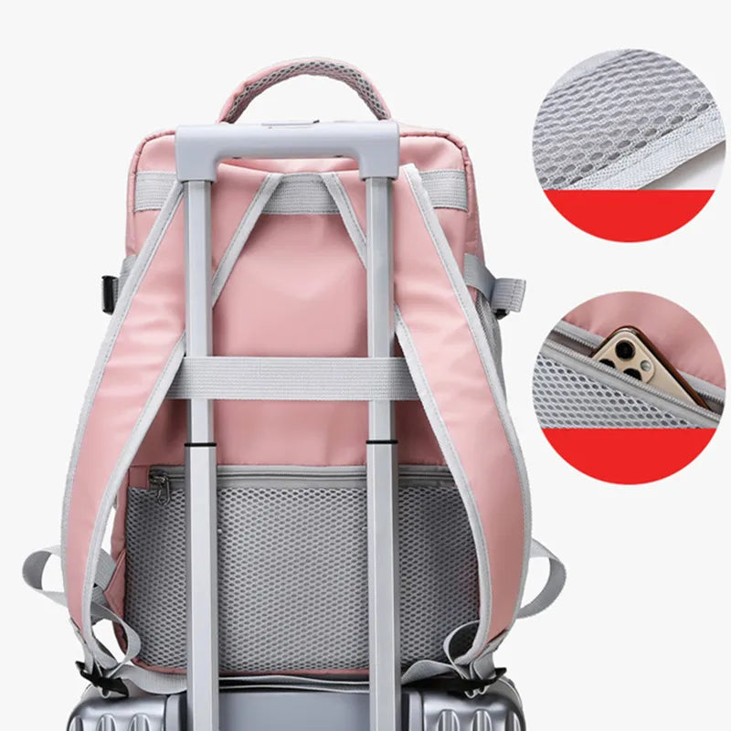 Sac à dos de voyage multifonctions pour femmes